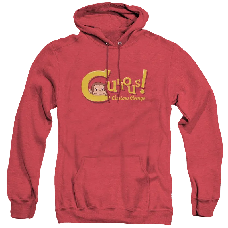 Seasonal Sale zip-up hooded sweatshirtCurious George Curious - Heather Pullover Hoodie Seasonal Sale zip-up hooded sweatshirtCurious George Curious - Heather Pullover Hoodie