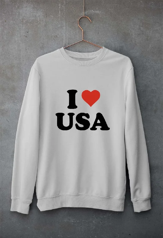 Discount Deals comfortable athletic sweatshirtI Love USA Unisex Sweatshirt for Men/Women Discount Deals comfortable athletic sweatshirtI Love USA Unisex Sweatshirt for Men/Women