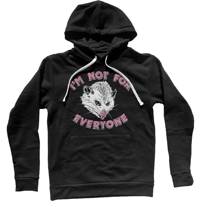 Super Deal I'm Not For Everyone Opossum Unisex Hoodie