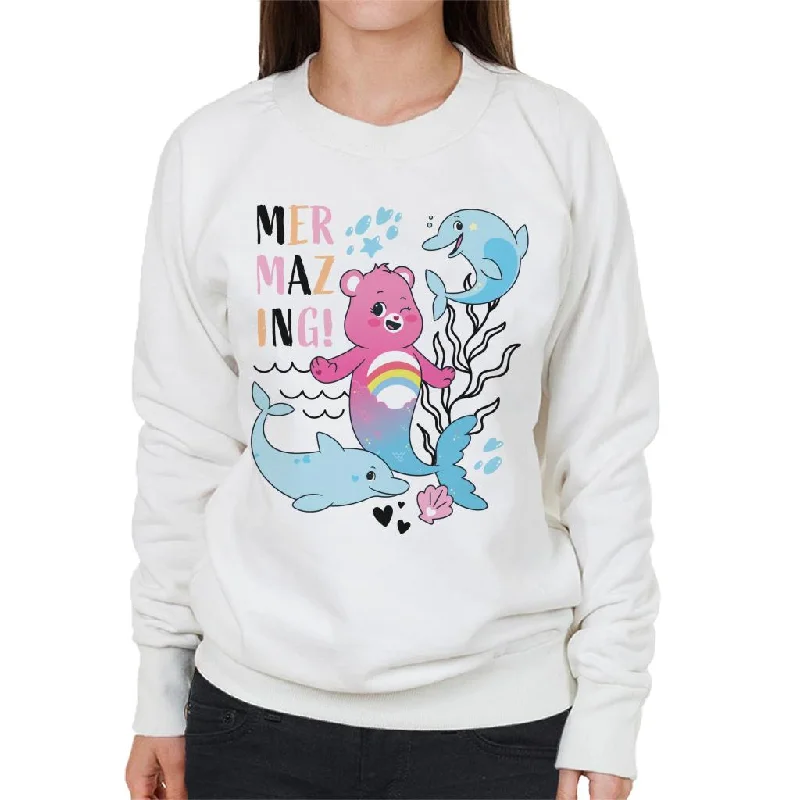 Super Deal minimalistic workout hoodieCare Bears Unlock The Magic Cheer Bear Mermazing Women's Sweatshirt Super Deal minimalistic workout hoodieCare Bears Unlock The Magic Cheer Bear Mermazing Women's Sweatshirt