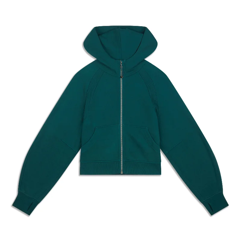 Fantastic Offers Scuba Oversized Full-Zip Hoodie - Resale