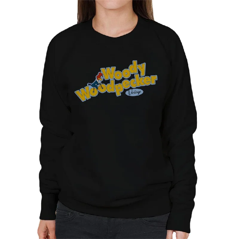 Best Seller oversized gym sweatshirtWoody Woodpecker Vintage Women's Sweatshirt