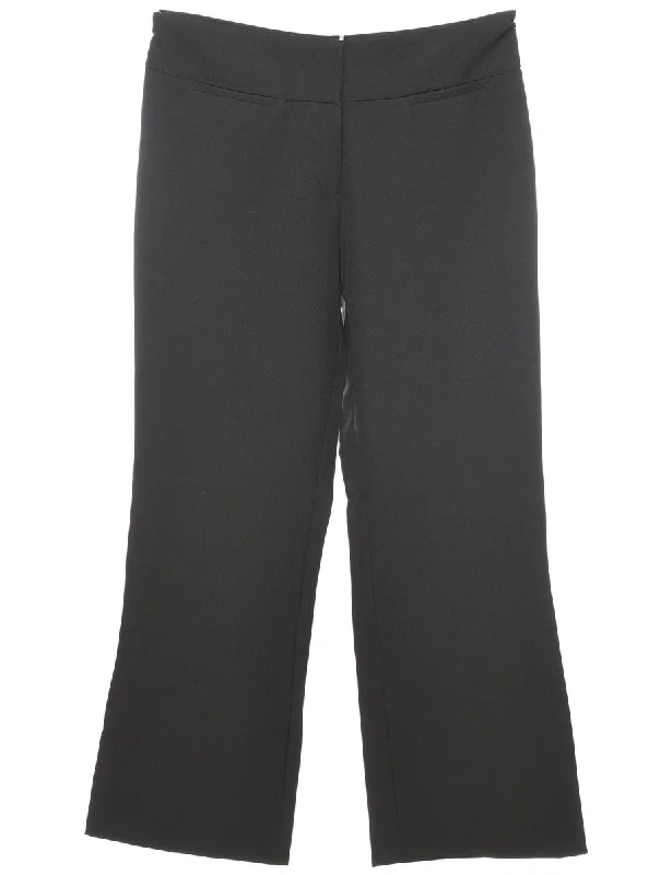 Today Only casual leather jacketBlack Flared Trousers - W35 L31
