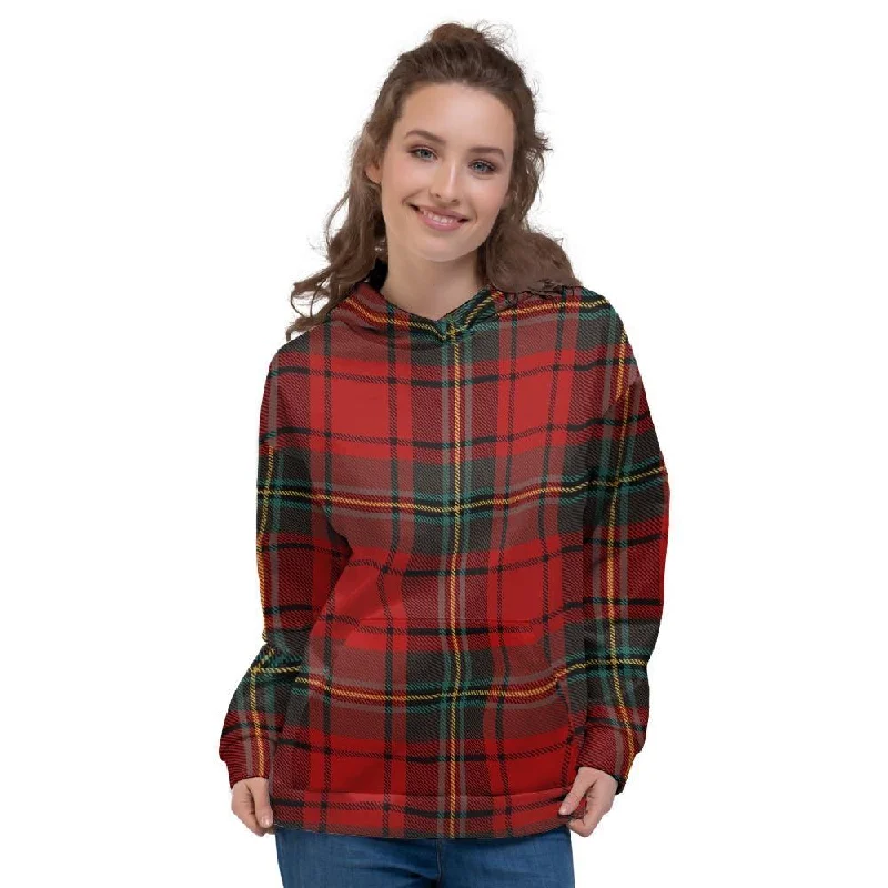 Buy Now Red Plaid Tartan Women's Hoodie