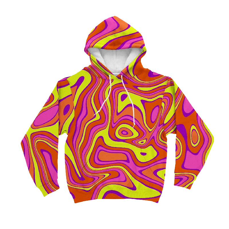 Quick Sale Acid All Over Print Unisex Hoodie