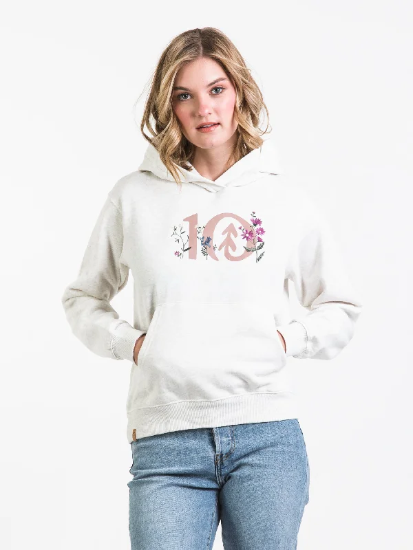 Best Bargains TENTREE FLORAL LOGO HOODIE - CLEARANCE