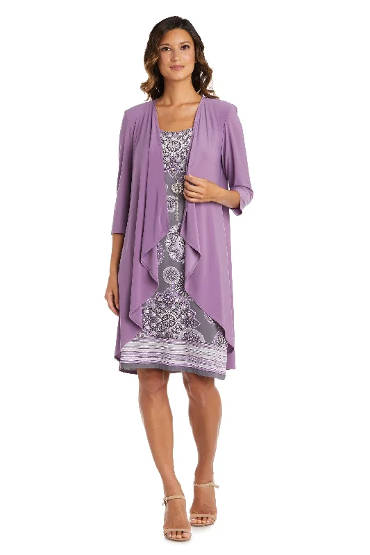 Online Only elegant dressR&M Richards 9257 Short Two Piece Jacket Dress