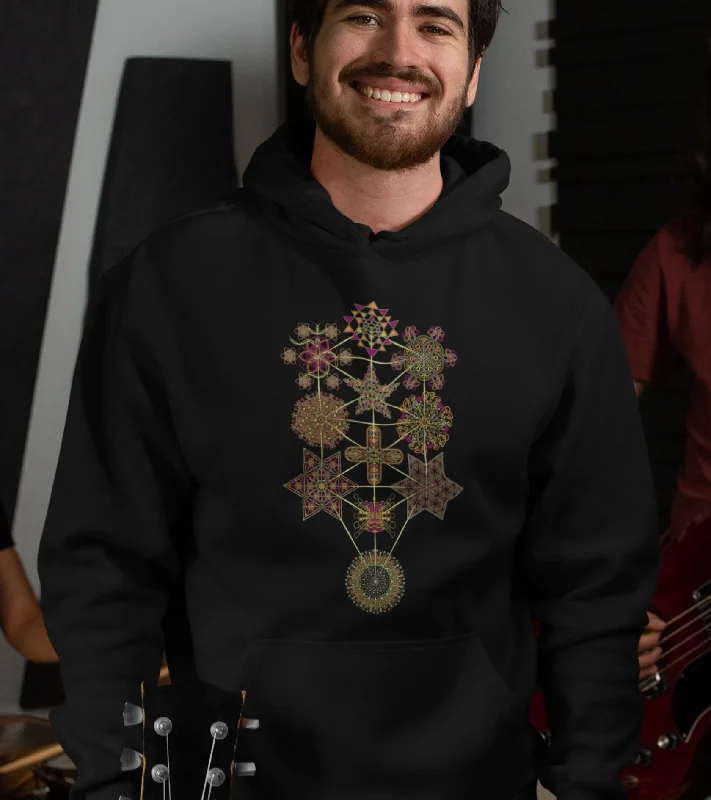 Best Bargains Symbol Tree Unisex Hoodie - Made to order - Choice of Colours
