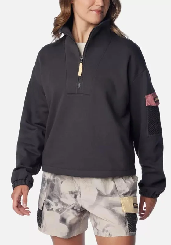 Limited Stock sleek hoodieColumbia Womens Painted Peak™ Cropped Fleece, Shark