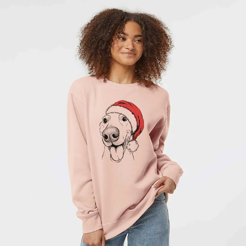 Fantastic Deals bold fitness hoodieSanta Buddy the Buddy the Sato / American Village Dog - Unisex Pigment Dyed Crew Sweatshirt Fantastic Deals bold fitness hoodieSanta Buddy the Buddy the Sato / American Village Dog - Unisex Pigment Dyed Crew Sweatshirt