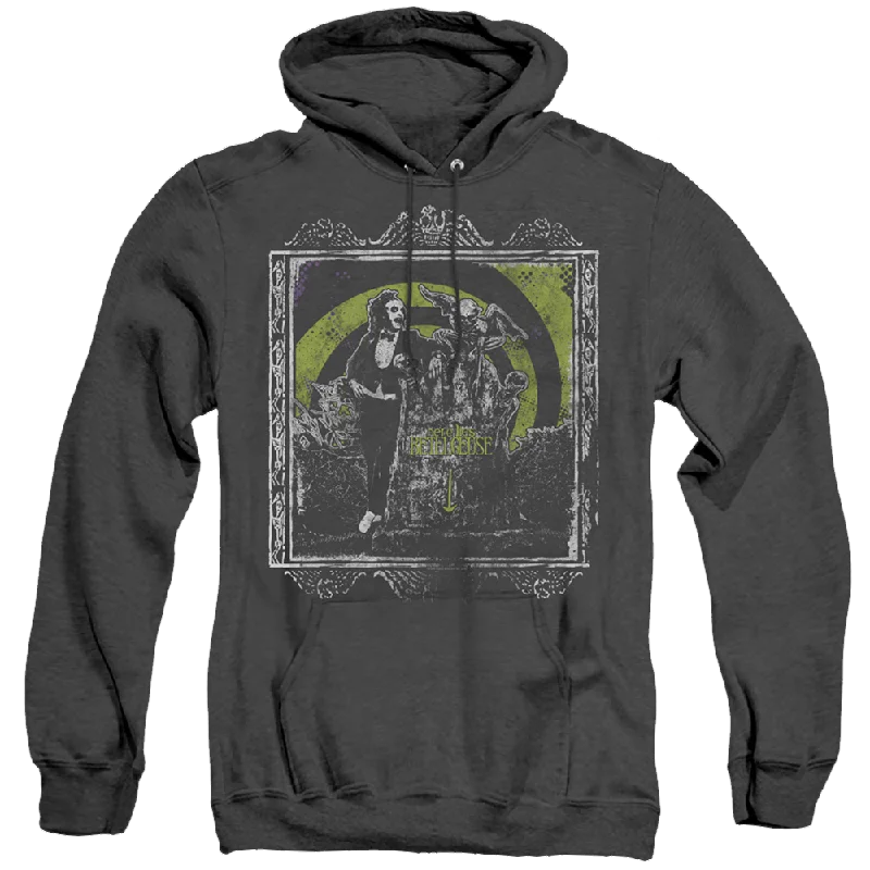 Final Markdown trendy hooded sweatshirtBeetlejuice Here Lies - Heather Pullover Hoodie Final Markdown trendy hooded sweatshirtBeetlejuice Here Lies - Heather Pullover Hoodie