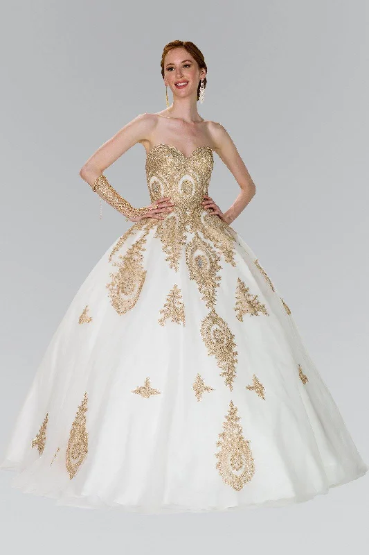 Deal Zone sophisticated dressQuinceanera Sweetheart Ball Gown with Embroidery and Beads