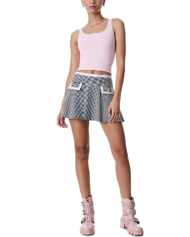 Special Offer bohemian dressalice + olivia Sim Drop-Waist Fit Flare Mini Dress
