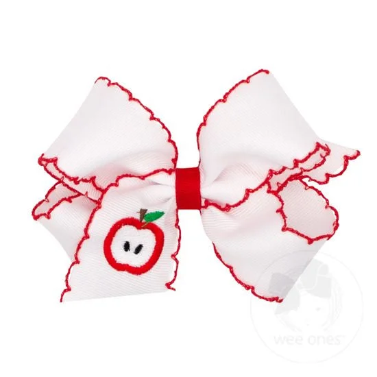 Massive Deals office dressMoon Stitch Medium Clip with Apple
