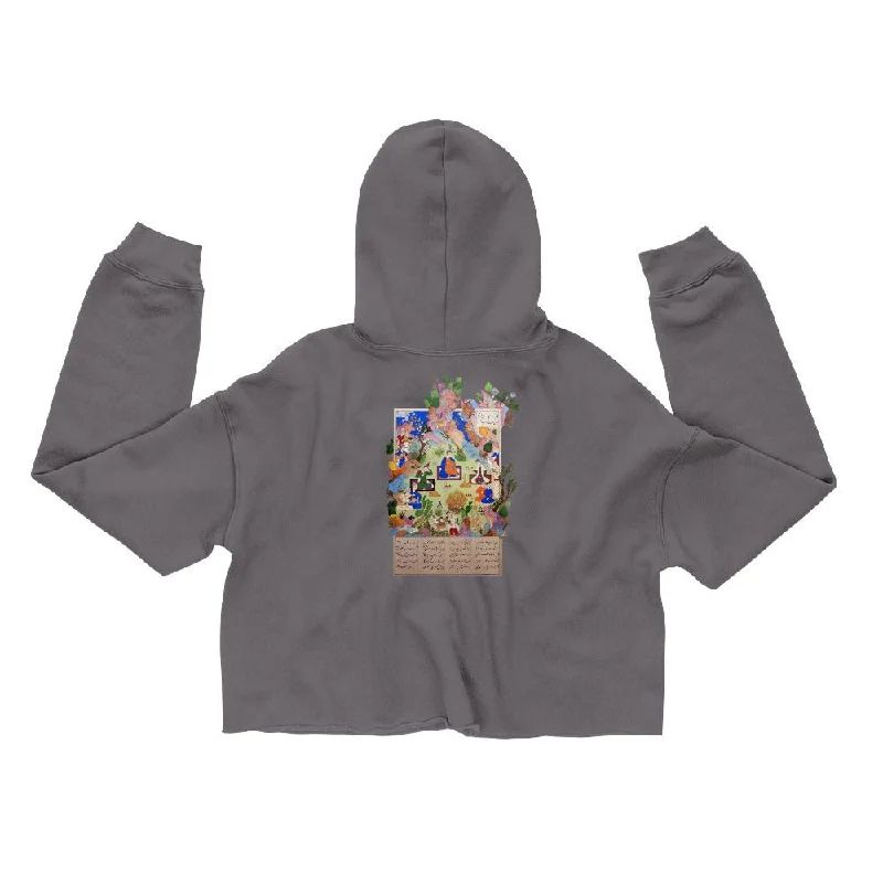 Members Only ROYAL CEREMONY Women's Crop Hoodie