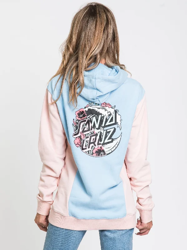 Buy More, Save More SANTA CRUZ WAVE POPY SLICE PULLOVER HOODIE - CLEARANCE
