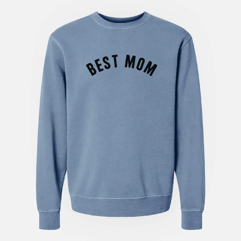 Grand Opening Sale contemporary fitness sweatshirtBest Mom - Articulate Collection - Unisex Pigment Dyed Crew Sweatshirt Grand Opening Sale contemporary fitness sweatshirtBest Mom - Articulate Collection - Unisex Pigment Dyed Crew Sweatshirt