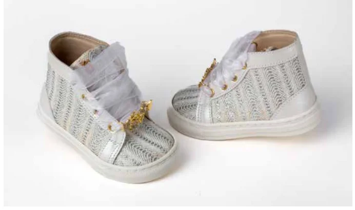 Instant Savings formal dressEver Kid White Stripe Sneaker
