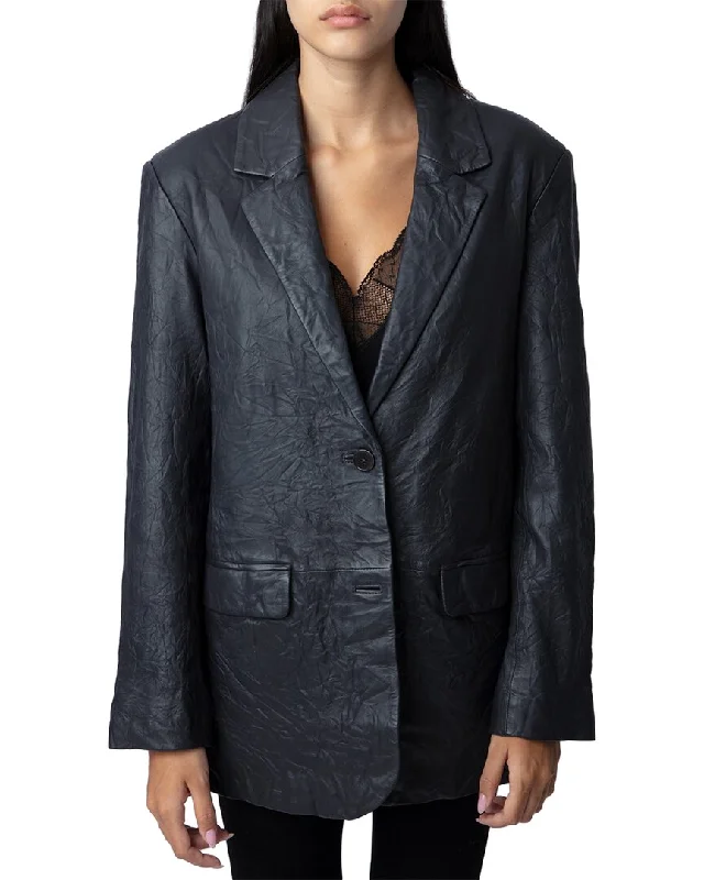 Take Advantage weather-resistant jacketZadig & Voltaire Leather Blazer