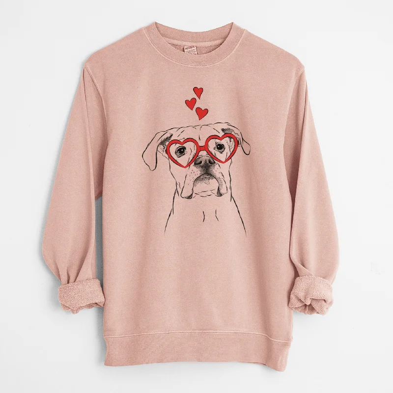 Early Access modern sports hoodieValentine Henley the Boxer - Unisex Pigment Dyed Crew Sweatshirt Early Access modern sports hoodieValentine Henley the Boxer - Unisex Pigment Dyed Crew Sweatshirt