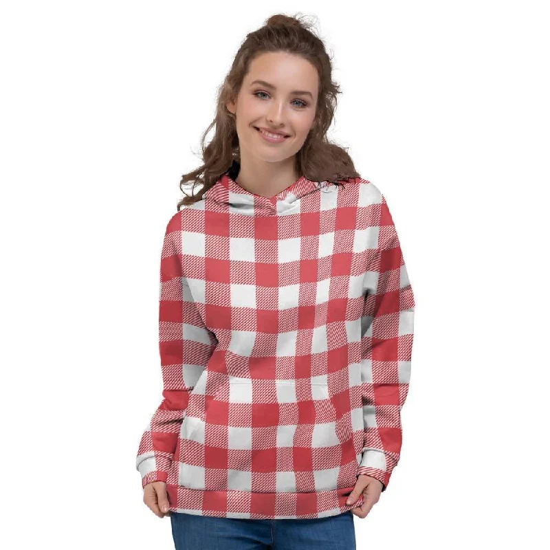 Final Clearance Red Lumberjack Women's Hoodie