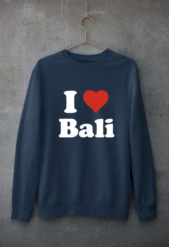 Overstock minimalist gym sweatshirtI Love Bali Unisex Sweatshirt for Men/Women