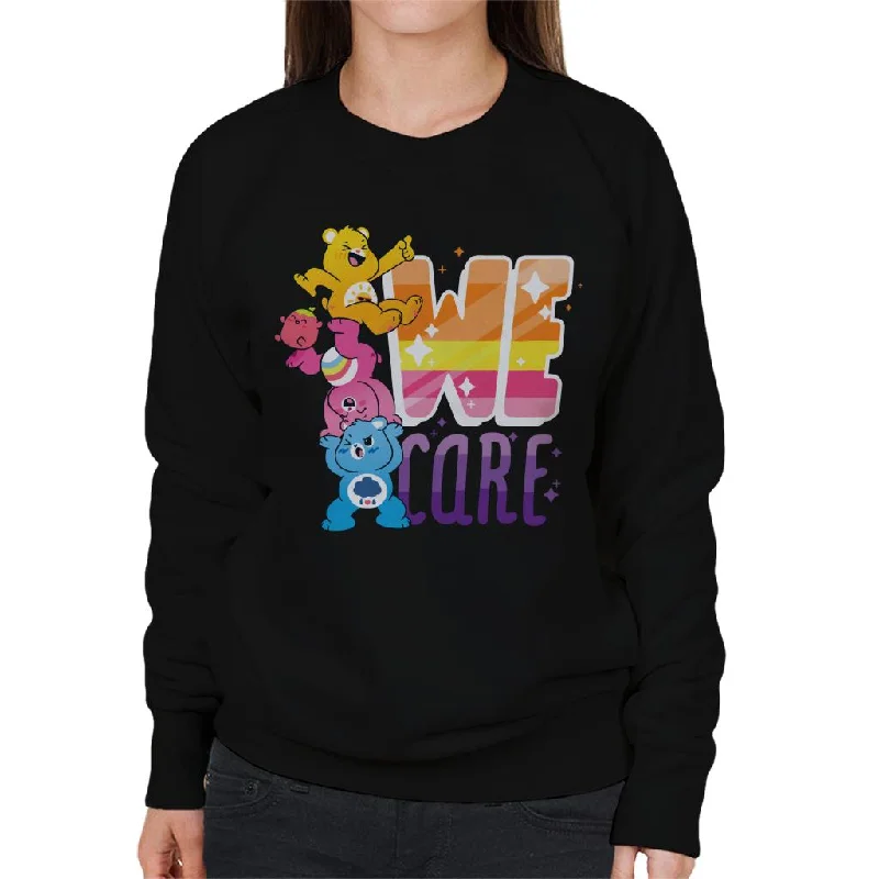 Online Only warm athletic hoodieCare Bears Unlock The Magic We Care White Border Women's Sweatshirt Online Only warm athletic hoodieCare Bears Unlock The Magic We Care White Border Women's Sweatshirt