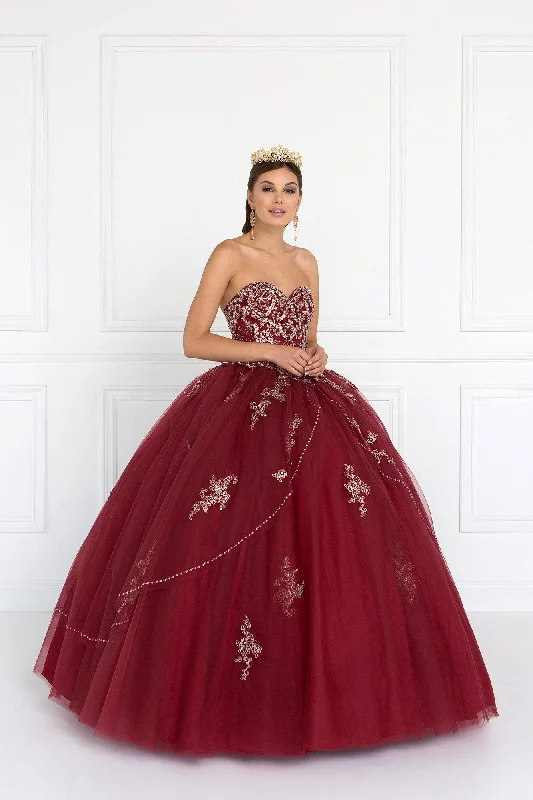 Customer Appreciation Sale casual summer dressQuinceanera Embellished Tulle Quinceanera Dress with Bolero