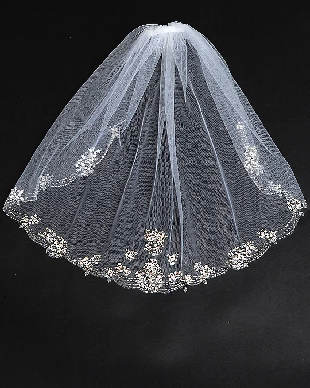 Unbeatable Prices summer dressBeaded Edge Veil