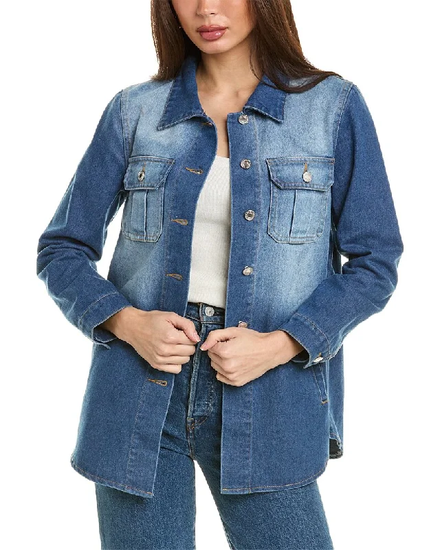 Customer Appreciation Sale comfortable jacketPascale La Mode Denim Jacket