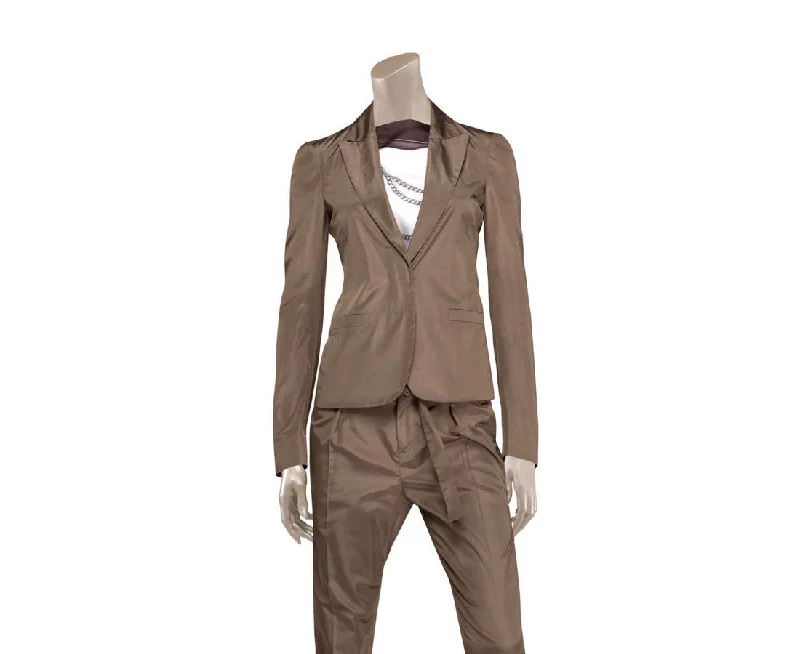Online Only warm weather jacketGucci Women's Taffeta Top Basic Jacket Blazer NWT 255256 (38 IT) Online Only warm weather jacketGucci Women's Taffeta Top Basic Jacket Blazer NWT 255256 (38 IT)