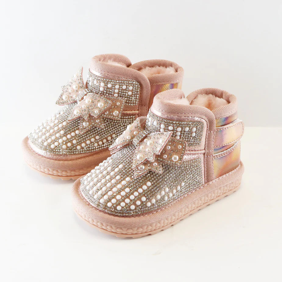 Exclusive Access fitted dressBow Rhinestone Boot