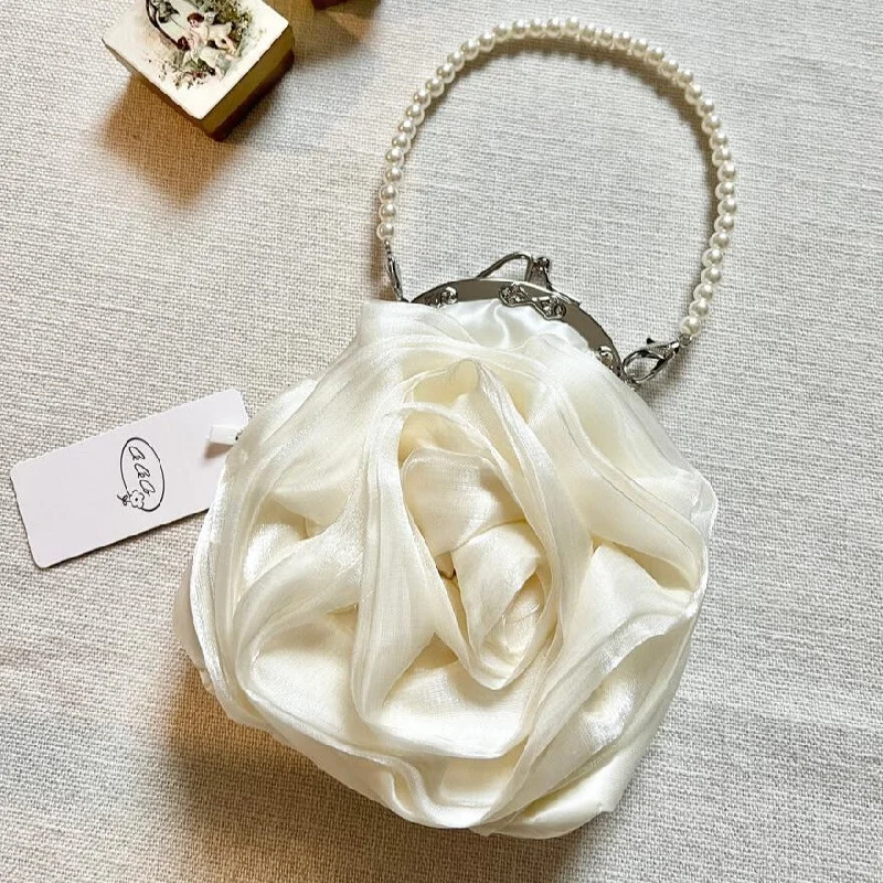 New Arrival t-shirt dressRose Flower Party Purse
