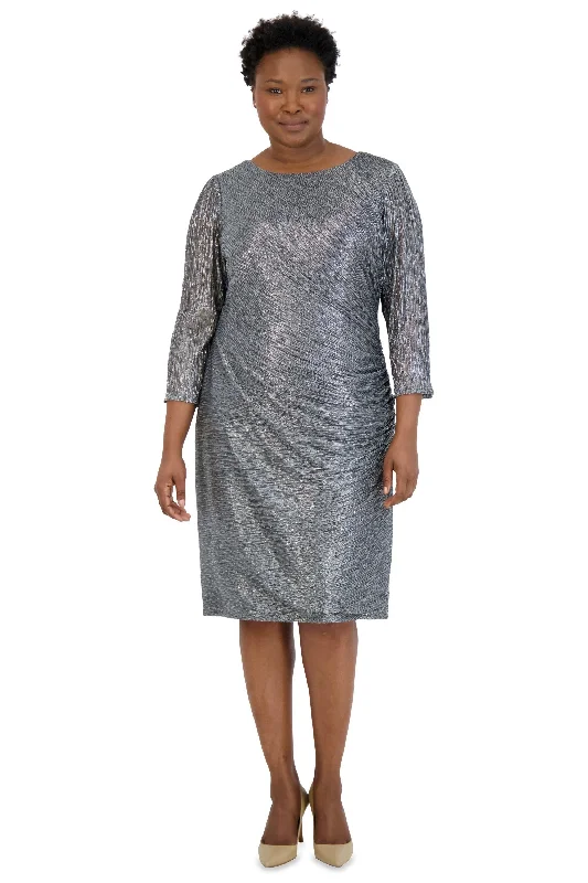The Best Prices wrap dressR&M Richards 5747W Plus Size Short Cocktail Dress