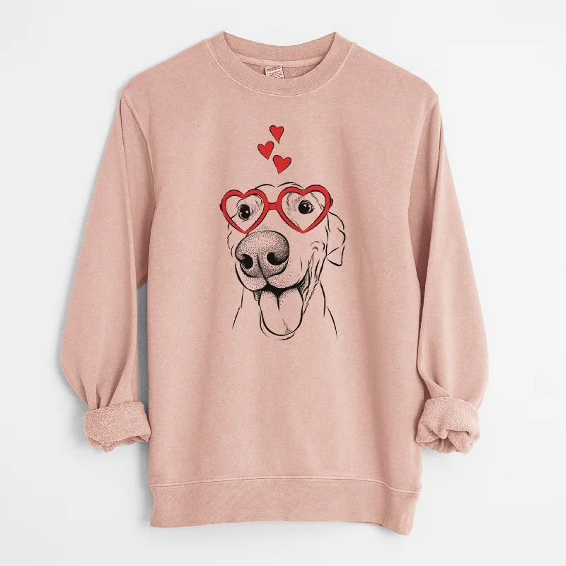Don't Miss vibrant athletic hoodieValentine Buddy the Buddy the Sato / American Village Dog - Unisex Pigment Dyed Crew Sweatshirt Don't Miss vibrant athletic hoodieValentine Buddy the Buddy the Sato / American Village Dog - Unisex Pigment Dyed Crew Sweatshirt