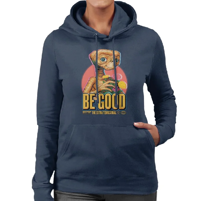 New Markdowns minimalist hoodieE.T. Be Good Quote Women's Hooded Sweatshirt