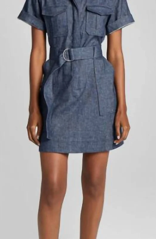 Overstock Sale vintage-inspired dressRomi Dress In Indigo