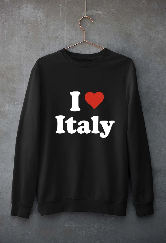 Low Prices chic active hoodieI Love Italy Unisex Sweatshirt for Men/Women