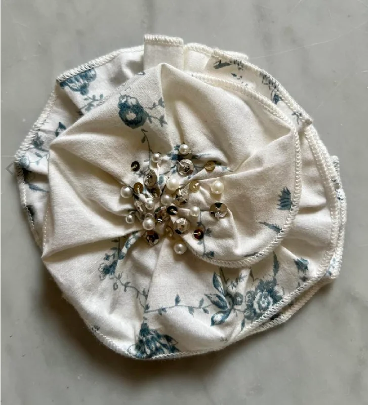 Grand Opening Sale office dressSky Toile Hair Clip