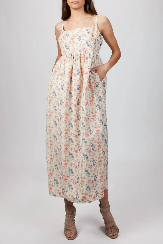 Price Slash elegant evening dressSleeveless Long Emma Dress In Multi Combo