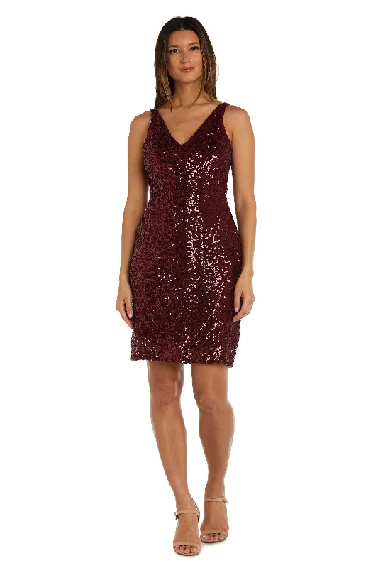 Best Bargains flowy dressNightway Short Sleeveless Petite Dress 22107P