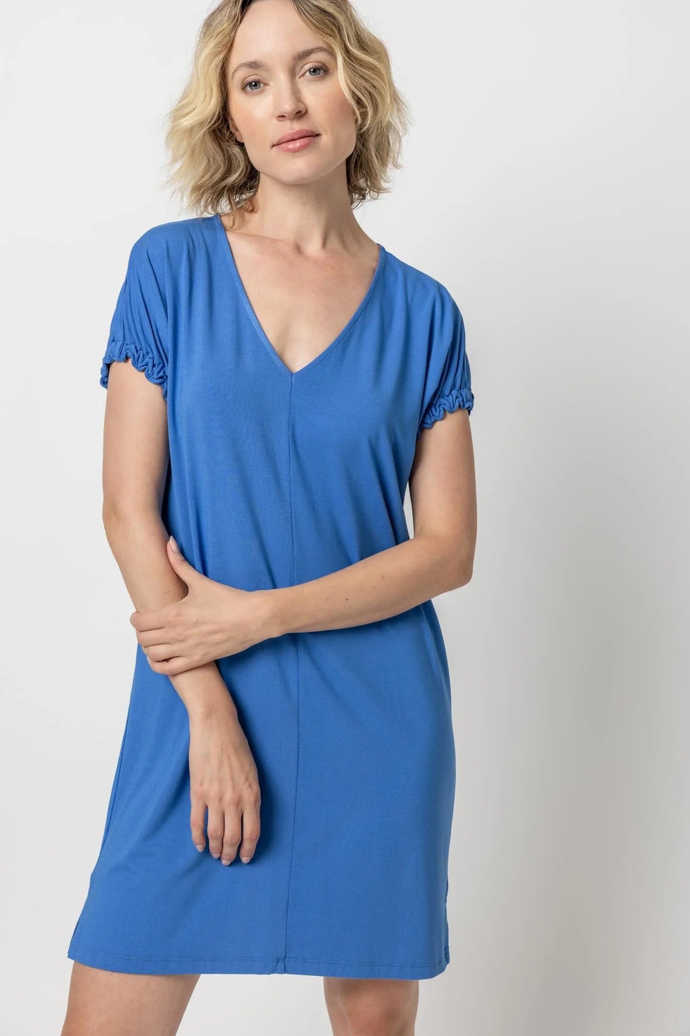 Weekend Deal minimalistic dressELASTIC CUFF DRESS