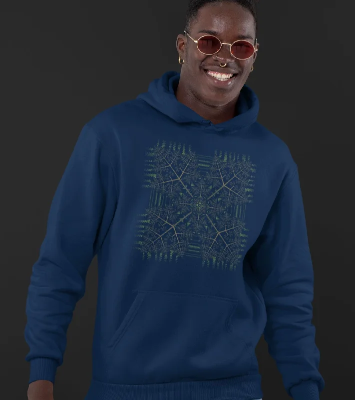 Limited Time Offer Fractal Forest Unisex Hoodie - Made to order - Choice of Colours
