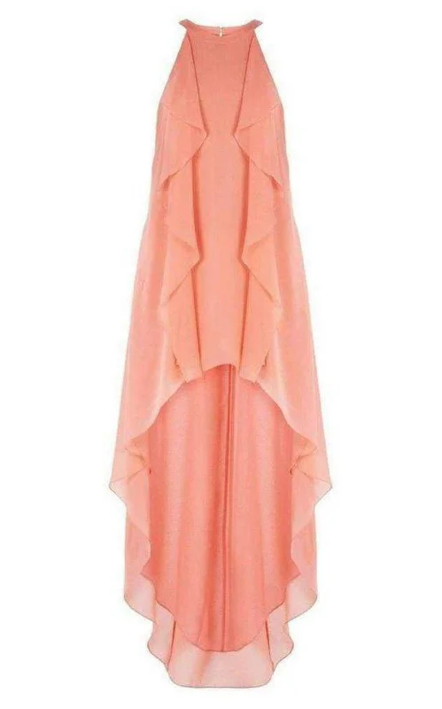 Today Only vintage dressKelsia Cascade Ruffle Halter Dress IQI66D43-6R3