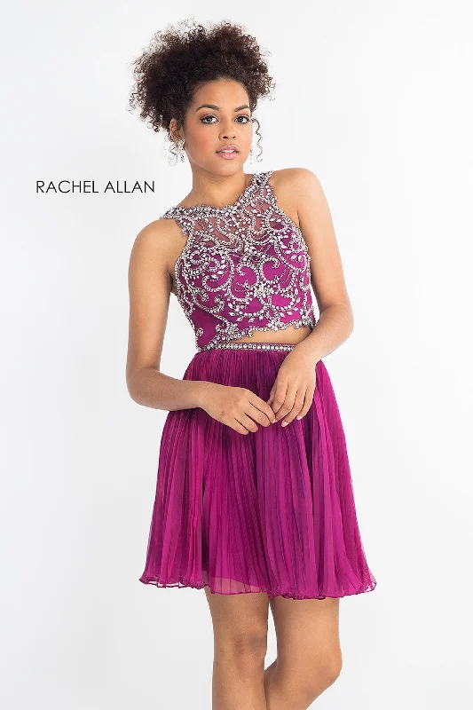 Buy More, Save More trendy wrap dressRachel Allan Short Two Piece Homecoming Dress 4629