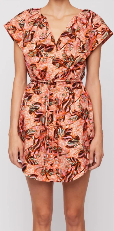 Buy More, Save More oversized dressAlice Dress In Orange, Rose Multi