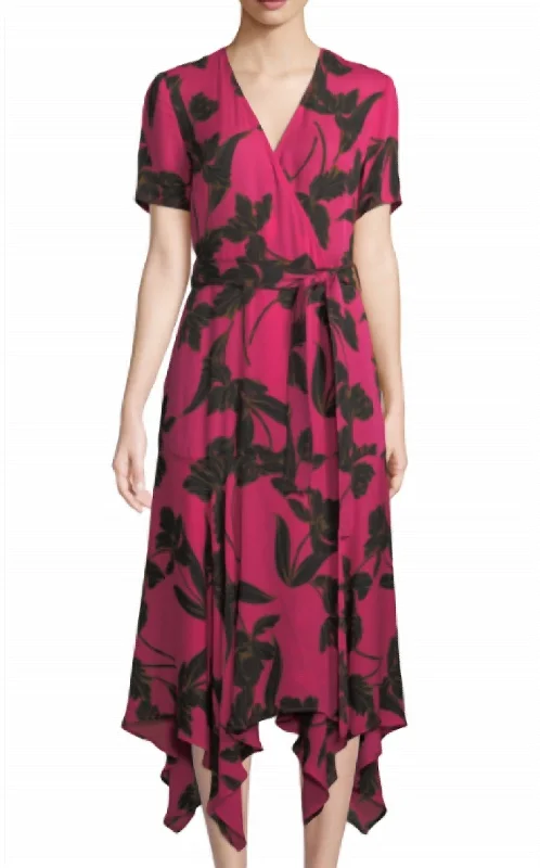 Discount Deals casual slip dressCora Dress In Hot Pink