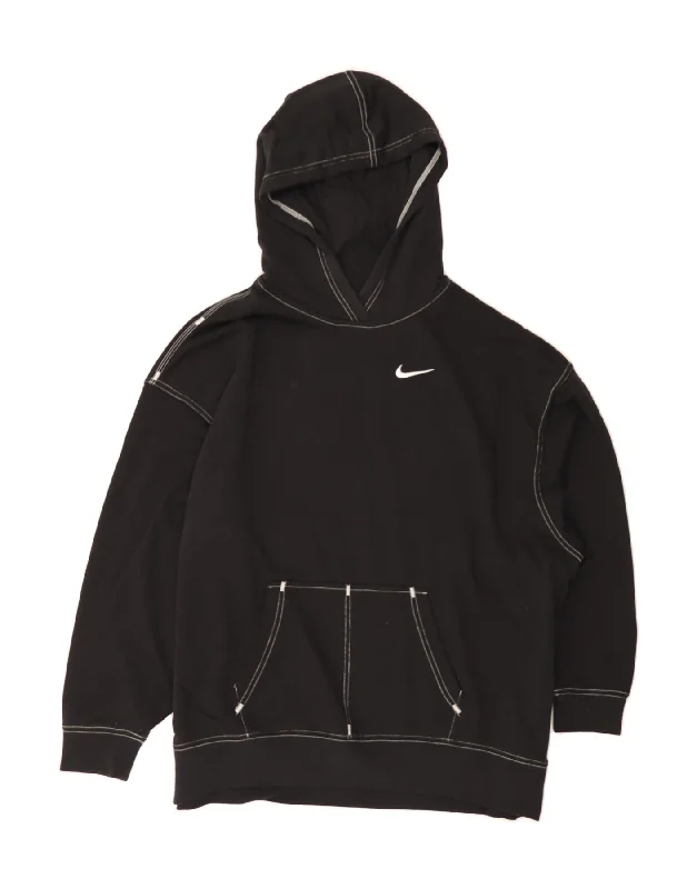 Savings Event NIKE Mens Loose Fit Hoodie Jumper XS Black Cotton