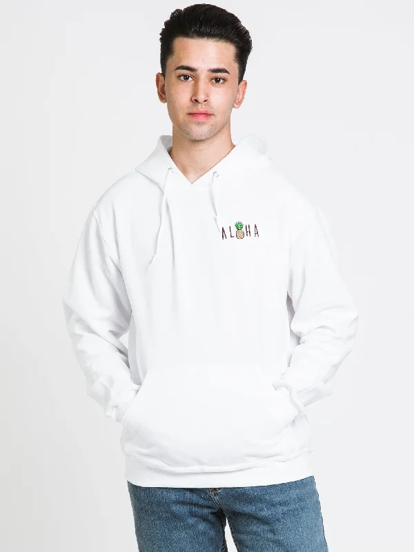 Huge Discounts HOTLINE APPAREL ALOHA EMBROIDERED HOODIE - CLEARANCE