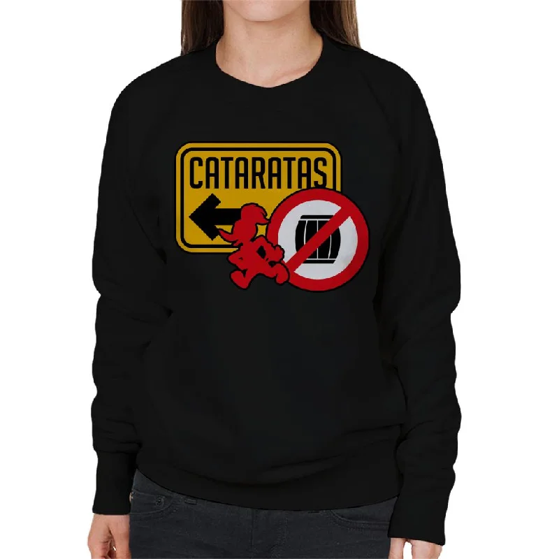 Seasonal Sale breathable gym hoodieWoody Woodpecker Cataratas Women's Sweatshirt